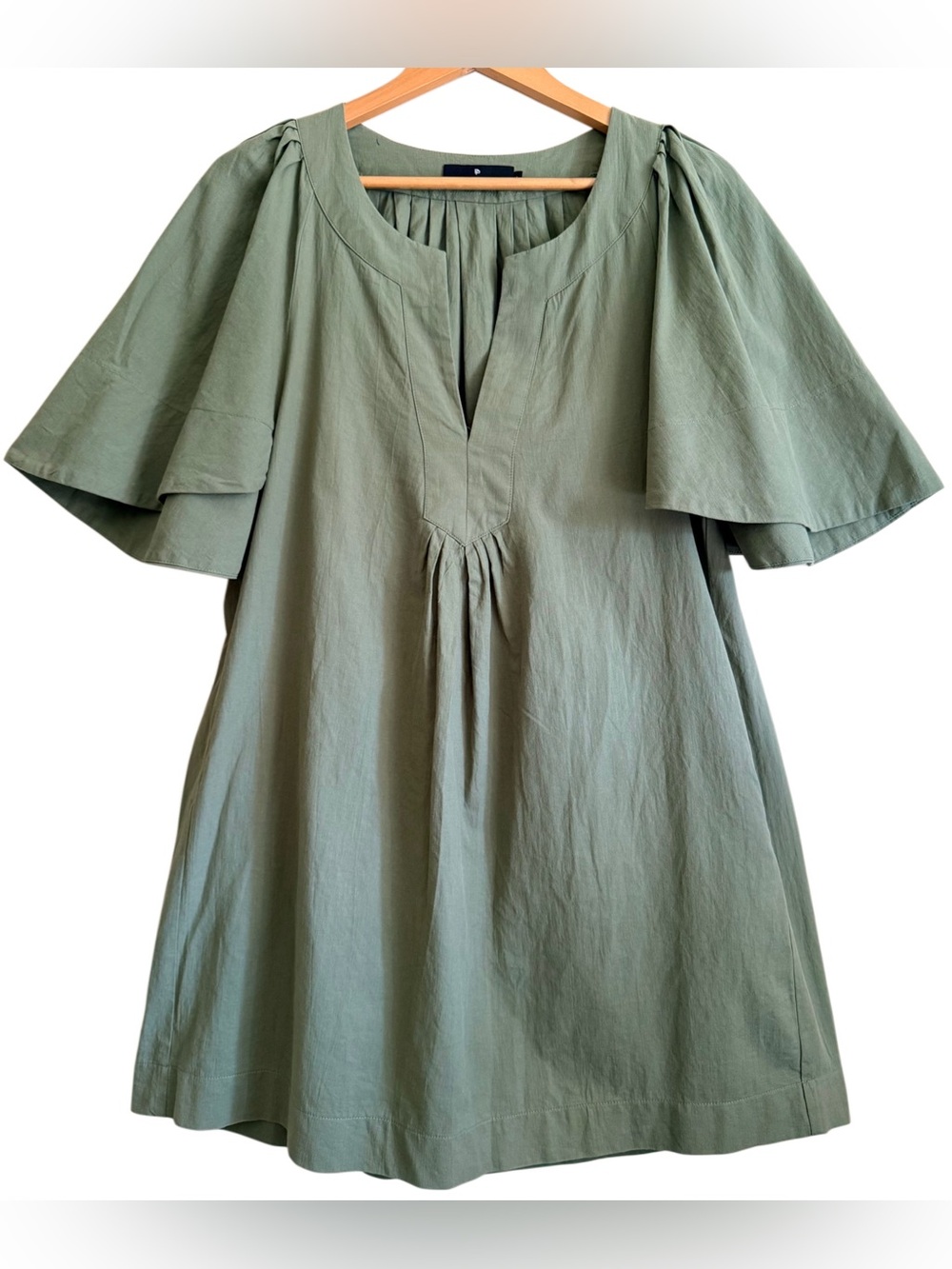 TUCKERNUCK Pomander Place Cotton Minimalist Feminine City-Chic A-Line Dress Sz M - Picture 4 of 8
